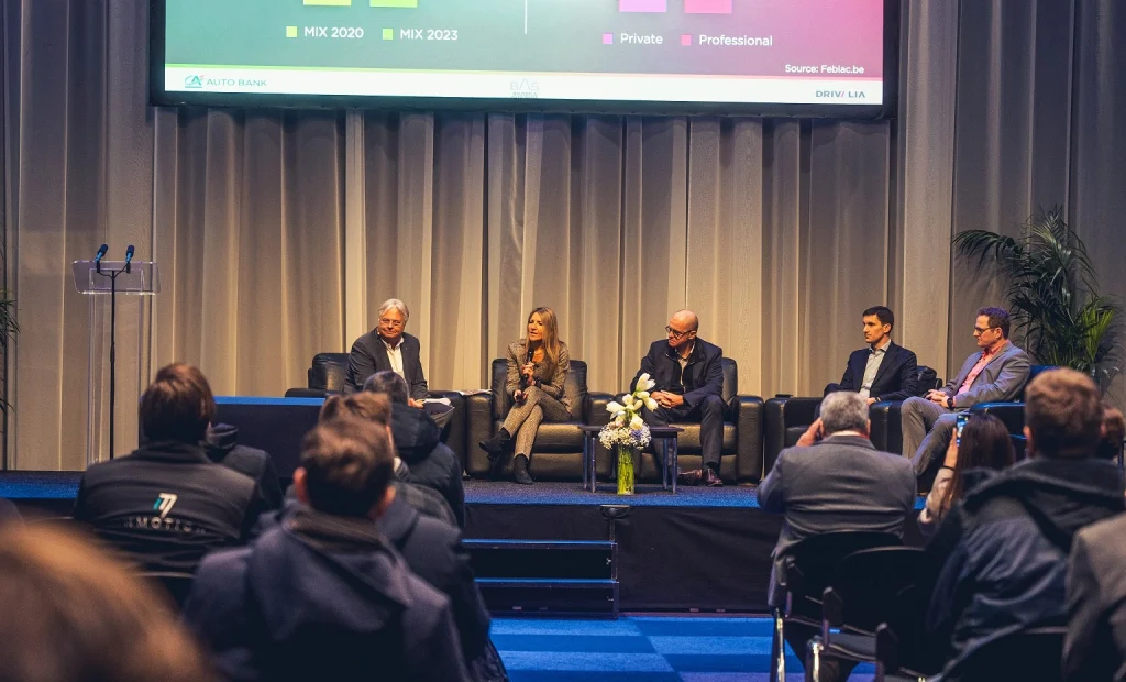 CA Auto Bank, Drivalia, Mazda Belux and Astara at Mobility Conference during Brussels Auto Show